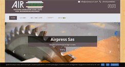 Desktop Screenshot of airpress-srl.com